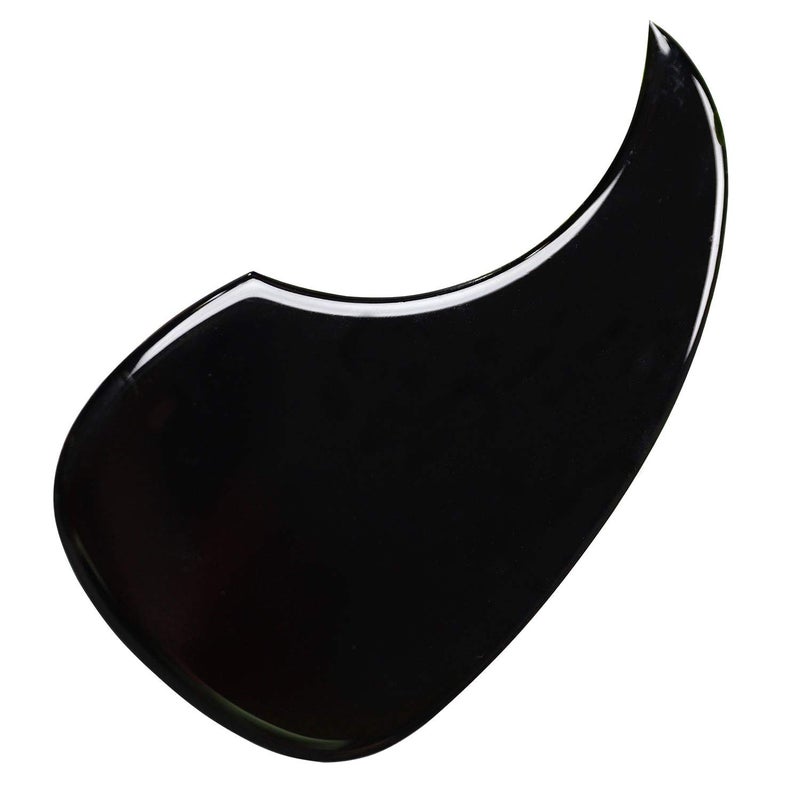 Vencetmat Acoustic Guitar Pick Guard for Most Martin - Deep Black - Image 1